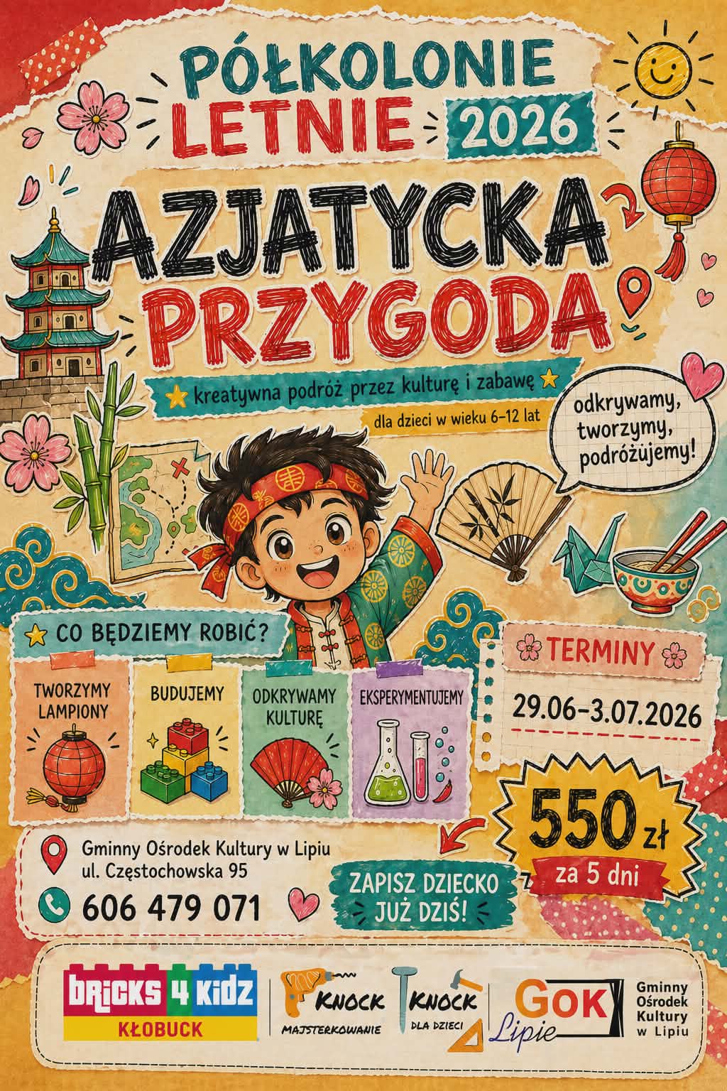 Półkolonie letnie Azjatycka Przygoda