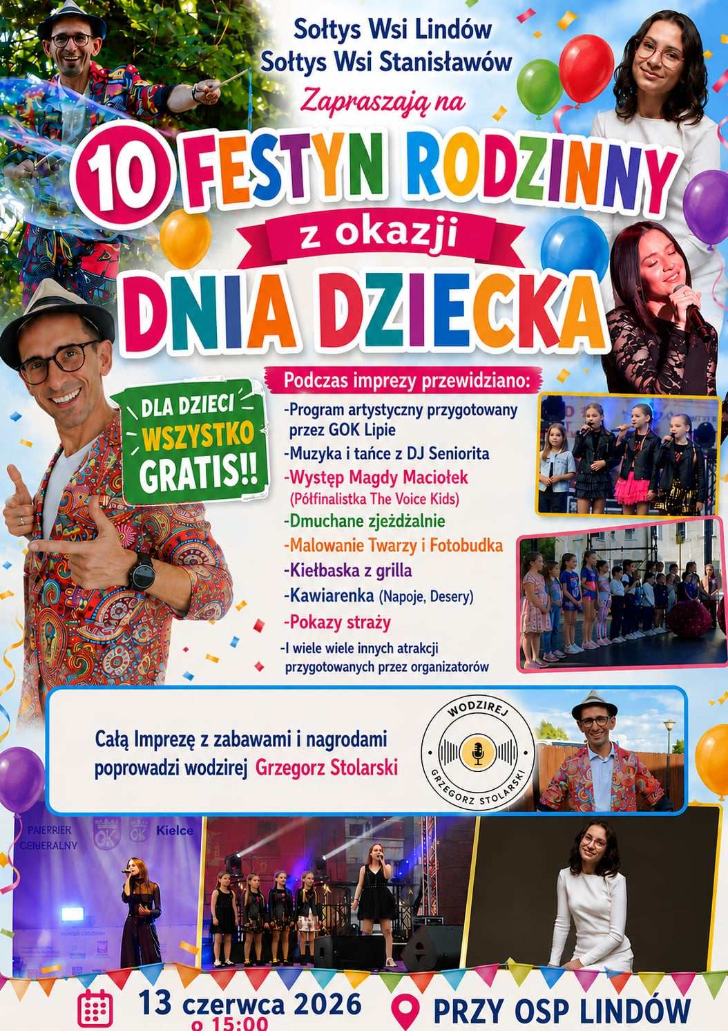 Festyn rodzinny z okazji Dnia Dziecka