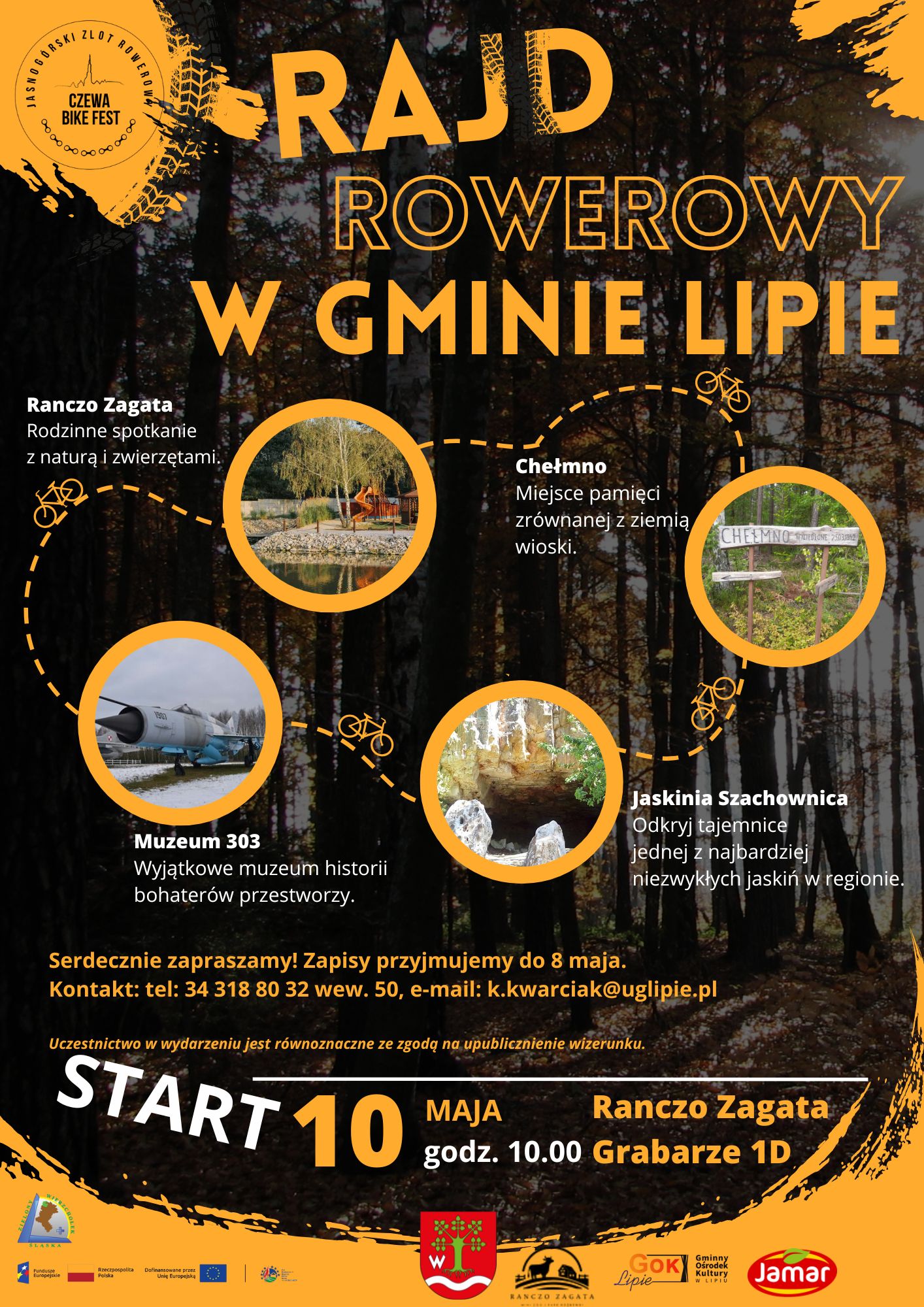 RAJD ROWEROWY W GMINIE LIPIE