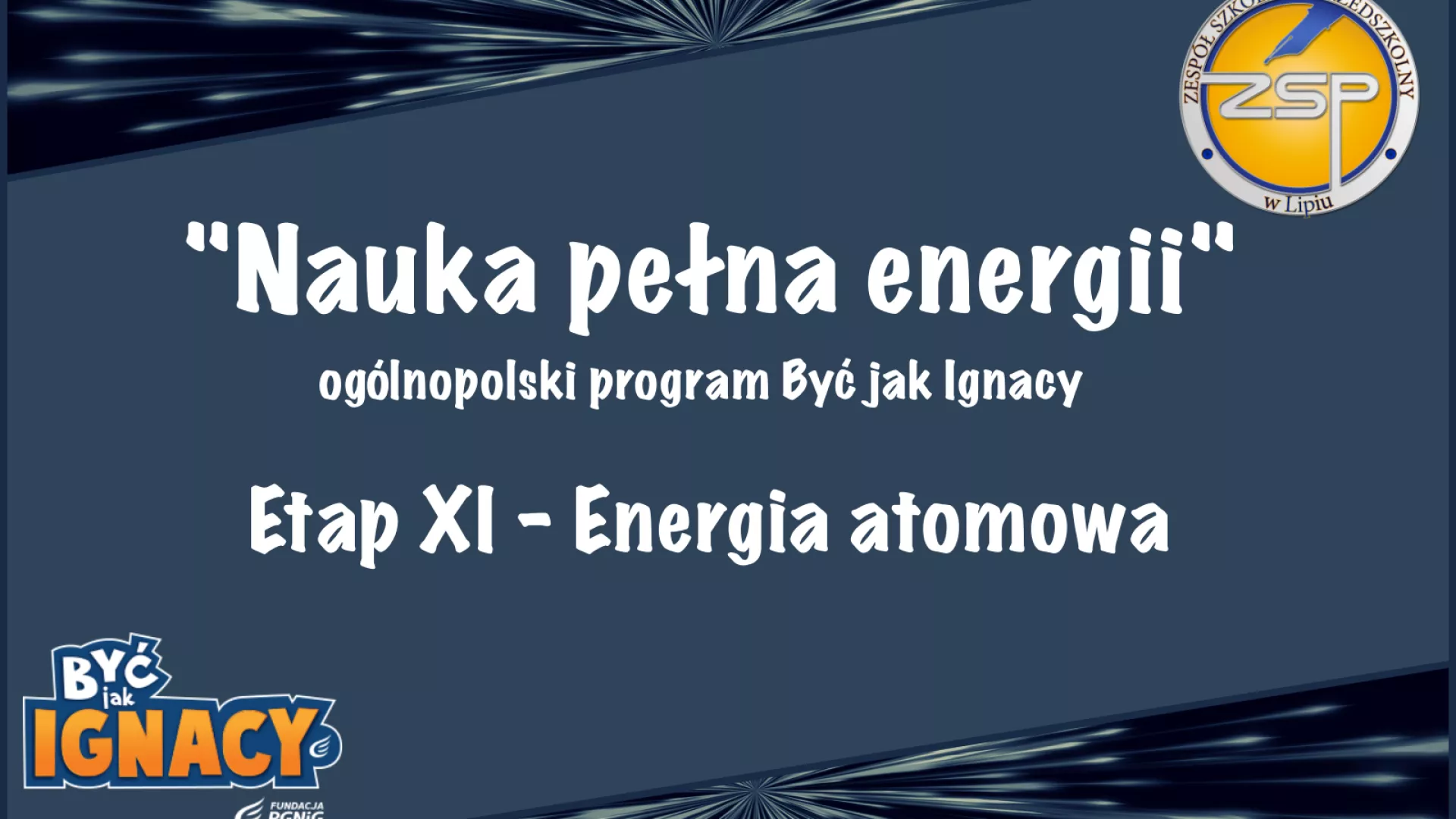 Logo programu Być jak Ignacy