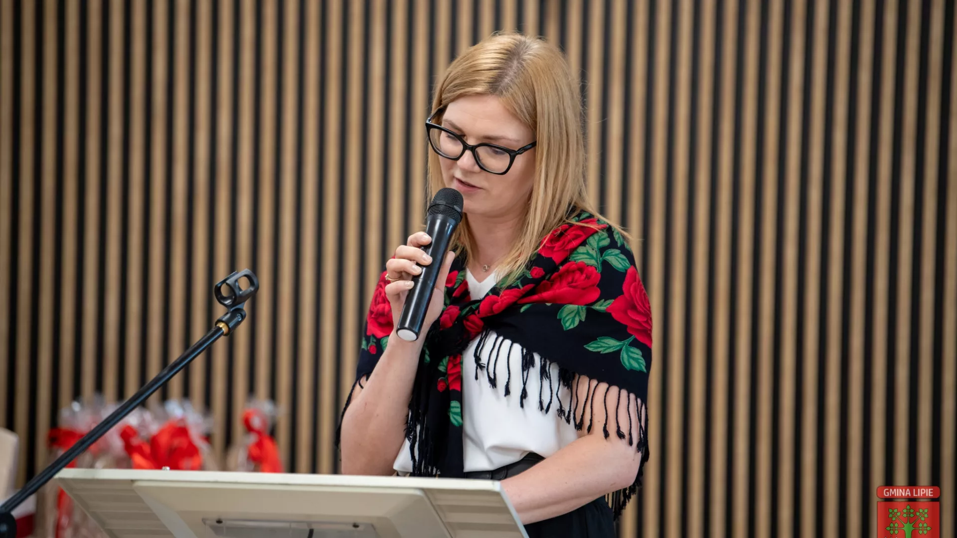 Współprowadząca uroczystość