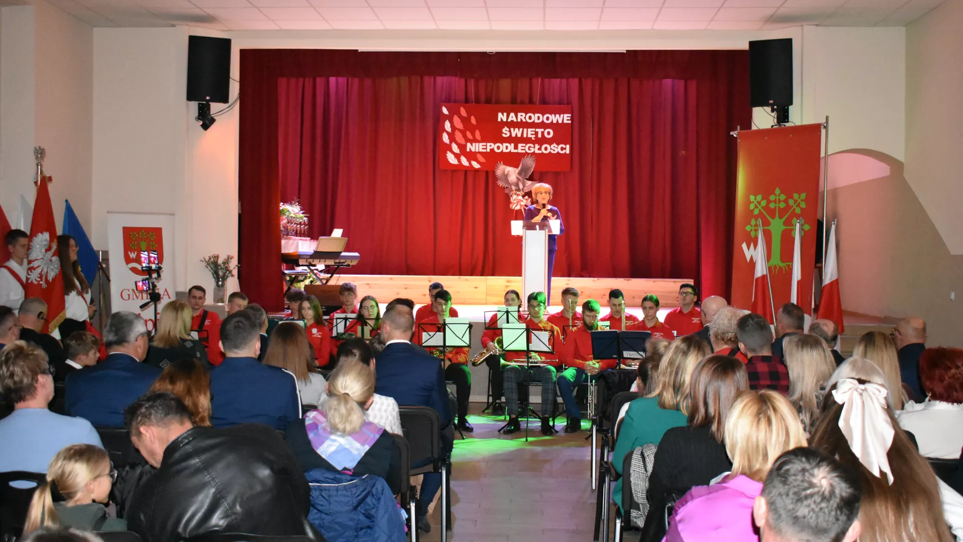 Wystąpienie Wójt Gminy Lipie.
