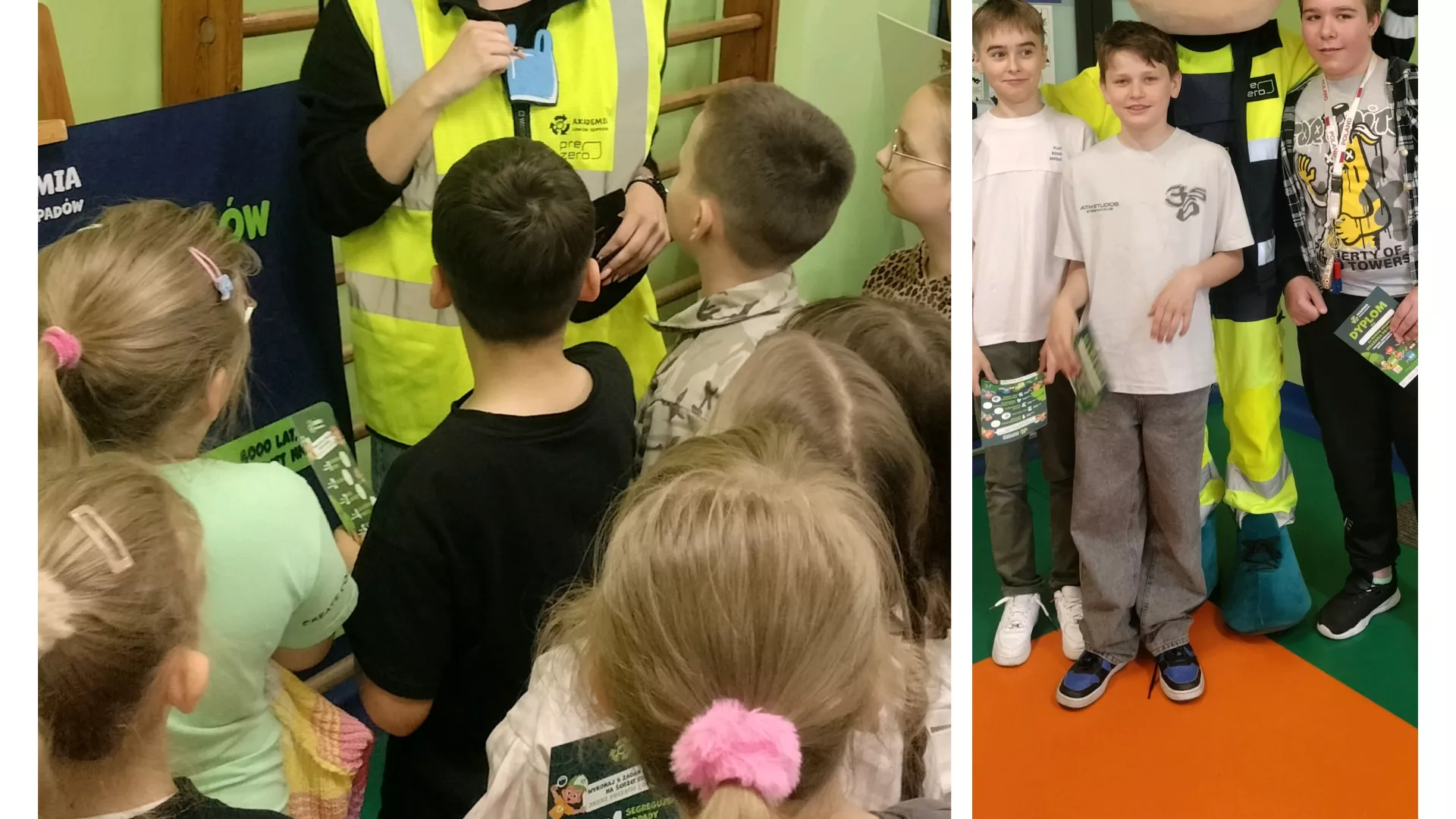 warsztaty ekologiczne w ramach Programu Edukacyjnego „Akademia Łowców Odpadów”