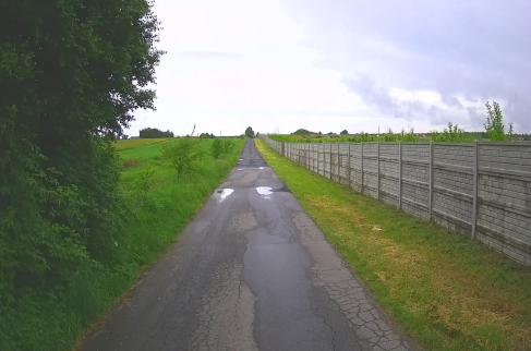Obecny stan drogi, na której remont gmina uzyskała dofinansowanie.