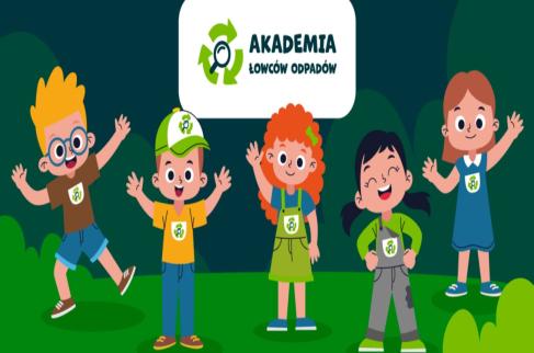 Logo Akademia Łowców Odpadów