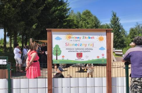 Plac zabaw przy żłobku